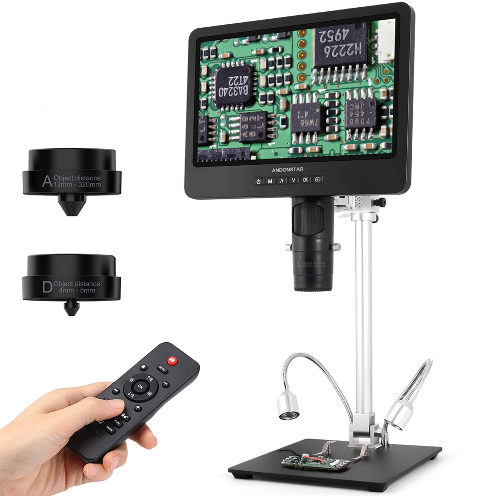 

Andonstar Trinocular HDMI USB Digital Microscope AD249SM 10.1" 2000X Черный