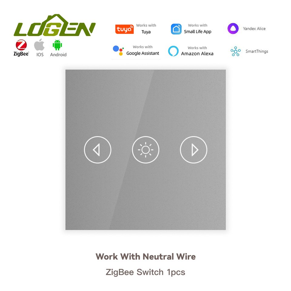

LOGEN Tuya Zigbee Сенсорный Диммер 220V