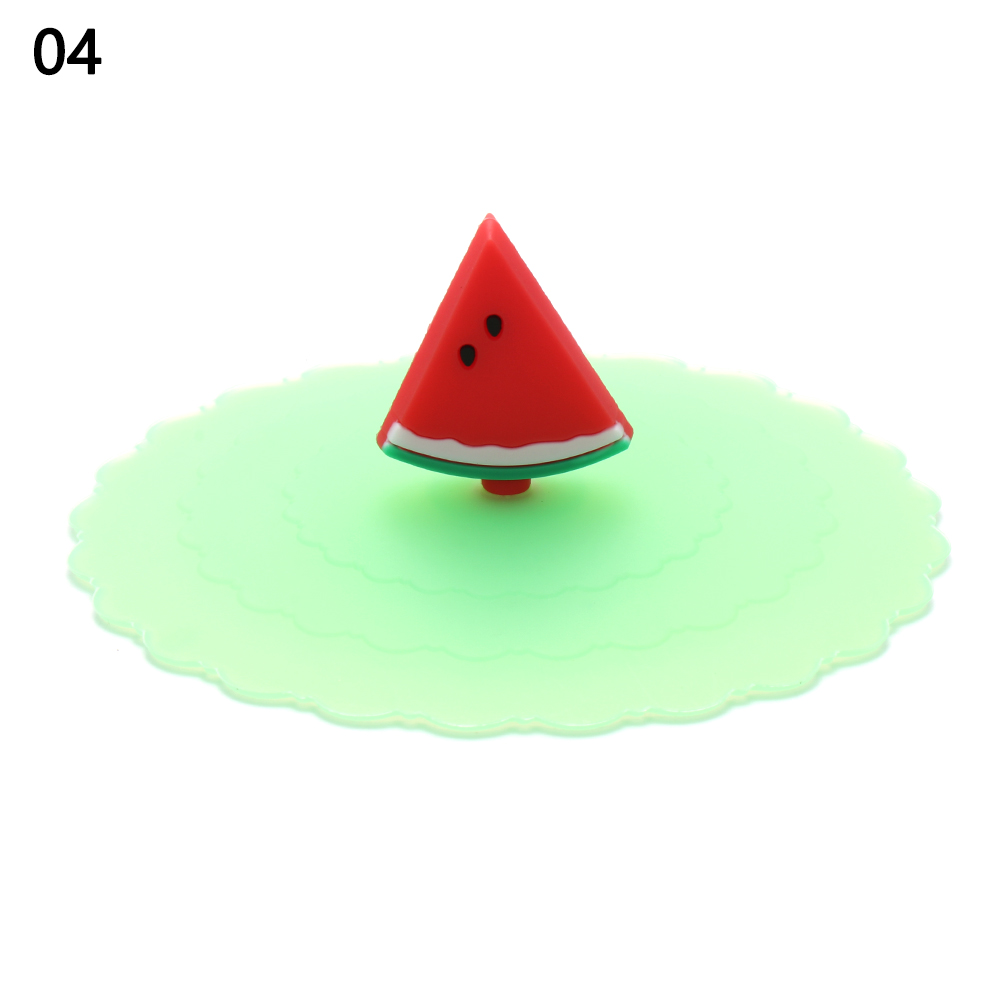 

Симпатичная силиконовая крышка с мультяшным рисунком, термостойкая герметичная фотокрышка, пылезащитная присоска, крышка для чая, кофе, товары для дома