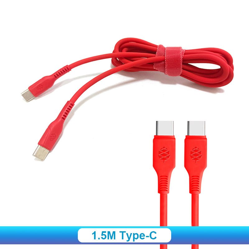 

Pine64 красный силиконовый кабель Type-C до C для паяльника