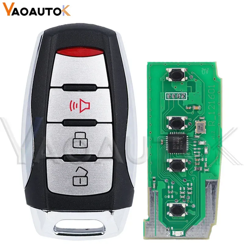 

Умный дистанционный ключ для Great Wall Haval Pao POER GWM Haval Pickup Truck P Series Remote 433Mhz ASK ID47 Chip Keyless Go Car Key