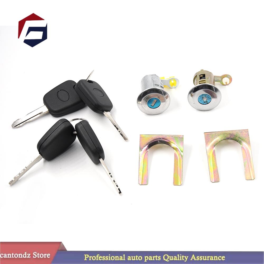 

1608746380 для Peugeot 107 Citroen C1 Toyota Aygo, набор ключей для цилиндра дверного замка 05-14, 1 комплект, новый