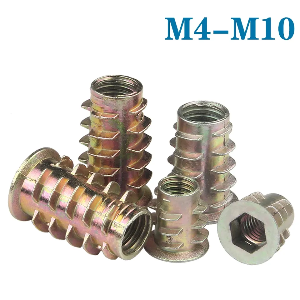 

Мебельные гайки из цинкового сплава M4 M5 M6 M8 M10