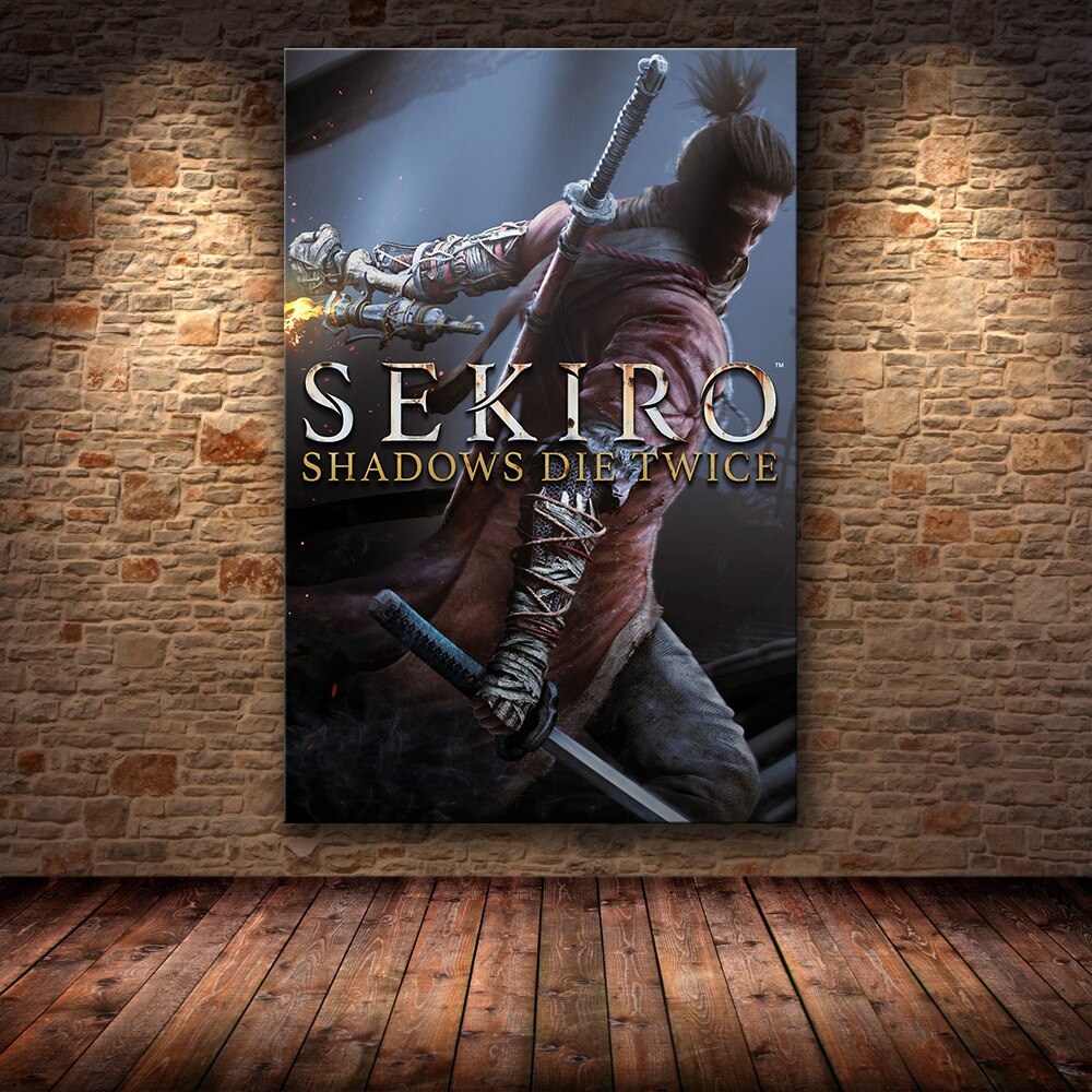 

Плакат Sekiro: Shadows Die Twice на холсте Gryan