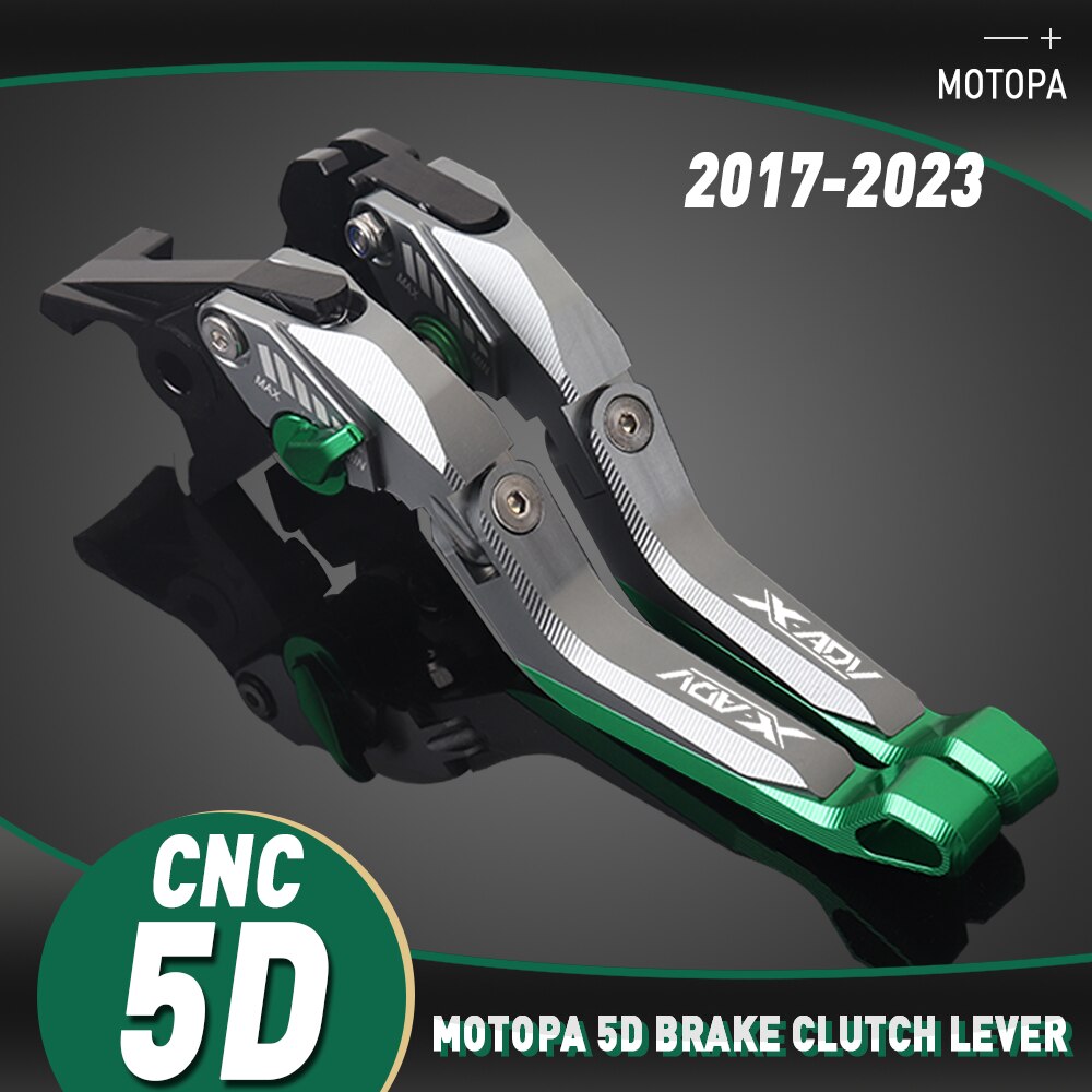 

Рычаг тормоза сцепления MOTOPA CNC 5D для Honda X-ADV 750 XADV 2017-2023 2022 2021, Алюминиевый Регулируемый рычаг тормоза сцепления 5D
