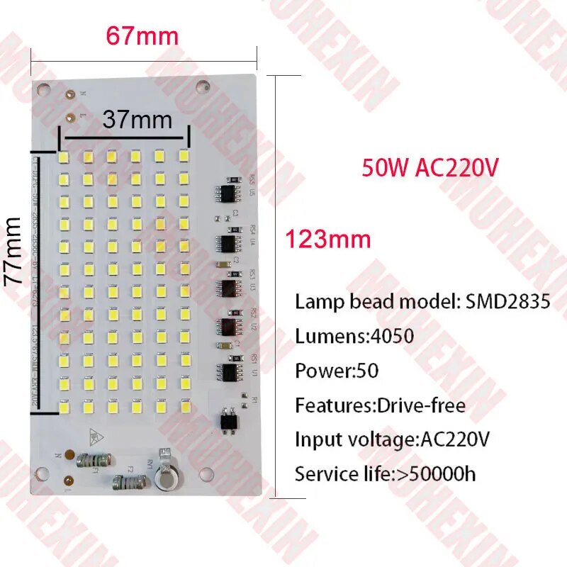 

Светодиодный уличный фонарь MHX-CTG220DOB 50/100 Вт