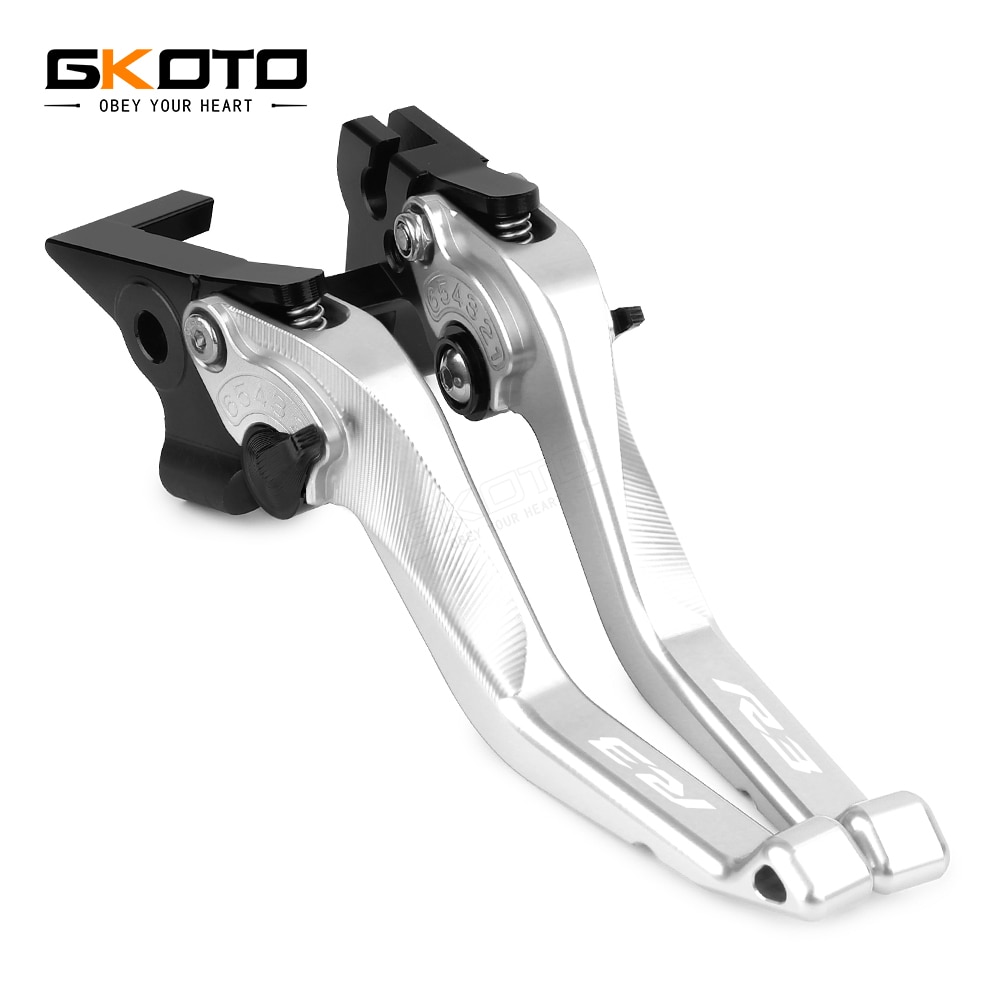 

Новый стиль CNC регулируемые короткие рычаги тормозной муфты Мотоциклетные аксессуары для Yamaha YZF-R3 YZFR3 R3 2015-2022 2021 2020