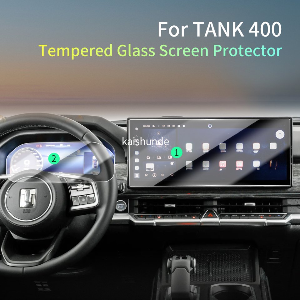 

Автомобильные наклейки, защита для 24 Great Wall Motor TANK 400, защитная пленка из закаленного стекла, дисплей, навигация, автомобиль
