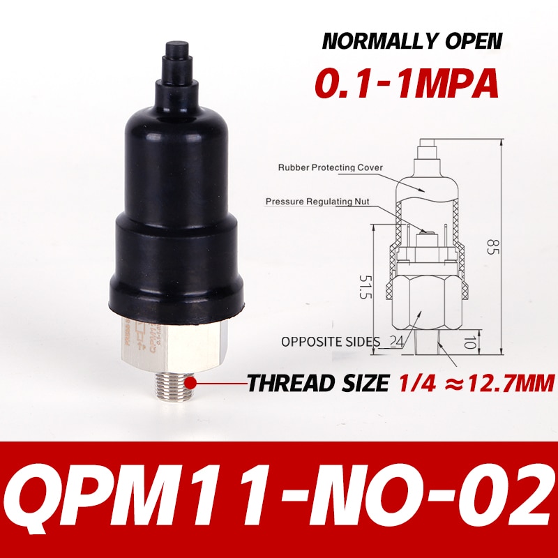 

Микрорегулятор давления воздуха QPM11-NC/QPM11-NO