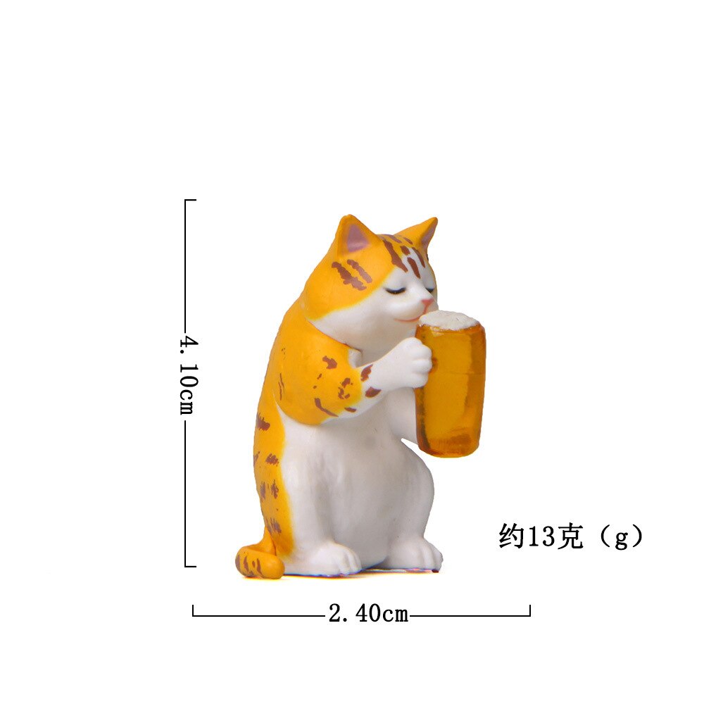 

Мини-фигурка кота из ПВХ