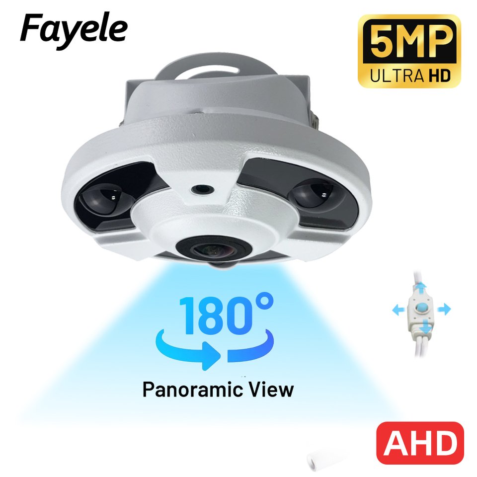 

Fayele Панорамная камера AHD 2MP/5MP 180°