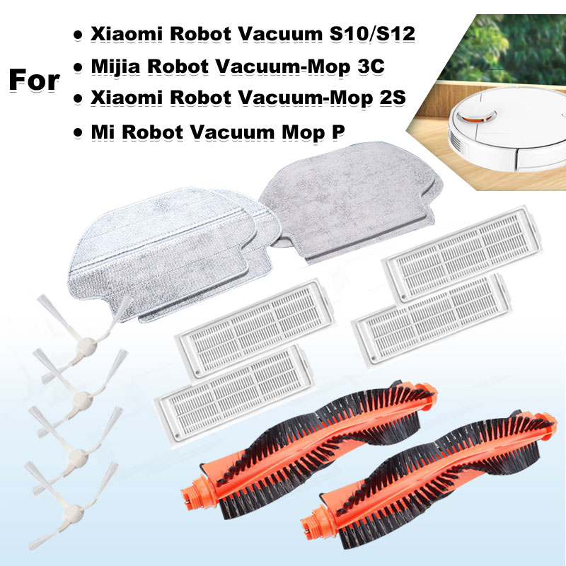 

Приложение Для Xiaomi Mijia 3C,Xiaomi S10,S12,2S,Xiaomi Robot Vacuum S10,S12,2S,Mi Robot Vacuum Mop P Компоненты для пылесоса B106GL STYTJ02YM