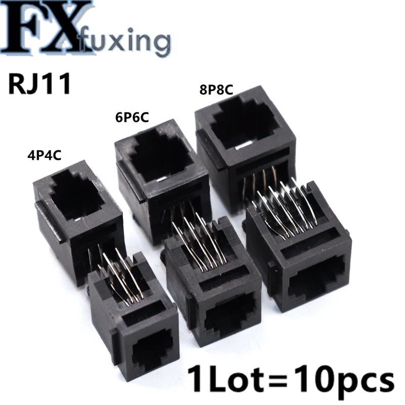

Разъемы RJ11 52-6P6C 4P4C 8P8C