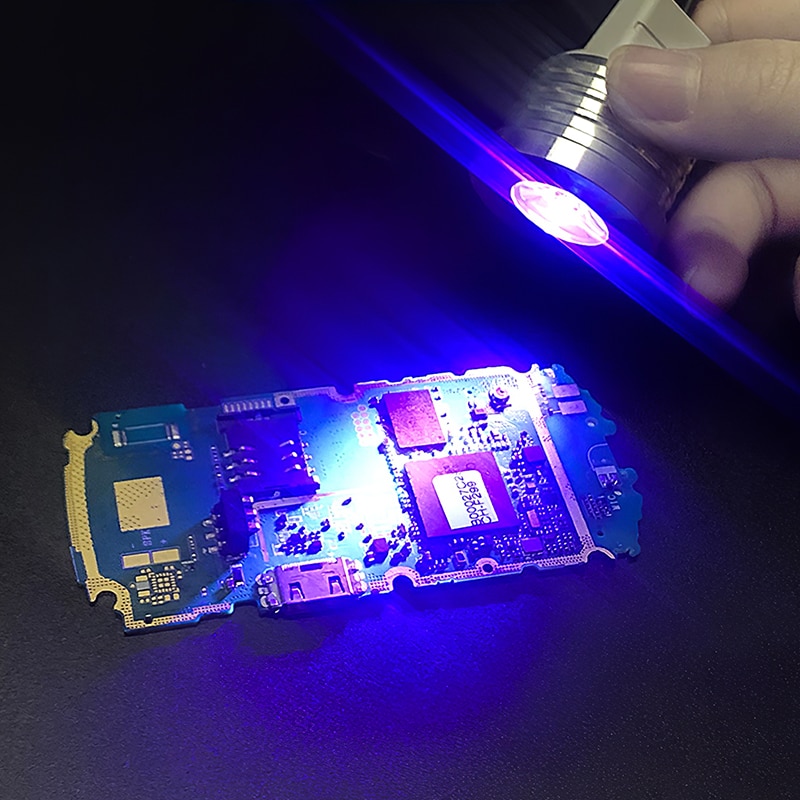 

Светодиодсветодиодный УФ-лампа для сушки гель-лака, USB ультрафиолетовый светильник, 365 нм, 395 нм, 405 нм для печатной платы с зеленым маслом, для ремонта телефонов, печатных плат, маникюра