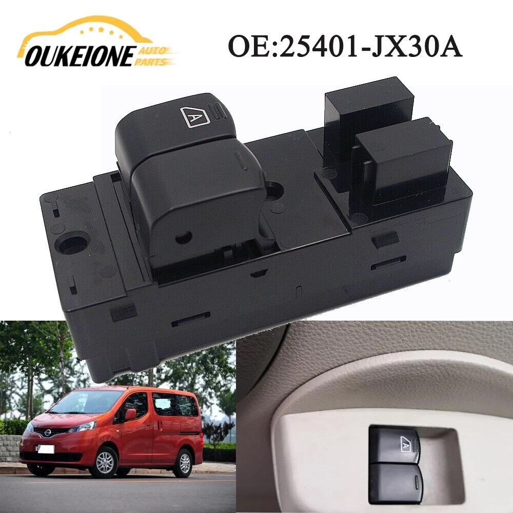 

Переключатель Стеклоподъемника 25401-JX30A для Nissan NV200 HR16DE 2009 л L4 2010 2011 2012 2013 2014 2015