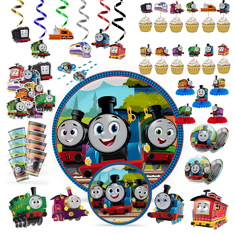 

Бумажные тарелки Thomas & Friends
