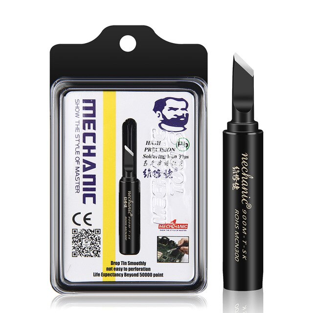 

Наконечники для паяльника Mechanic 900-M из меди, 4 шт.