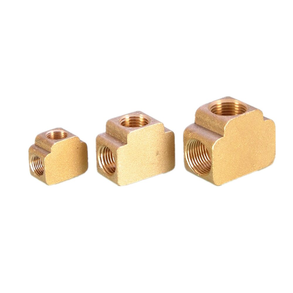 

Латунные тройники для труб 1/8", 1/4", 3/8"