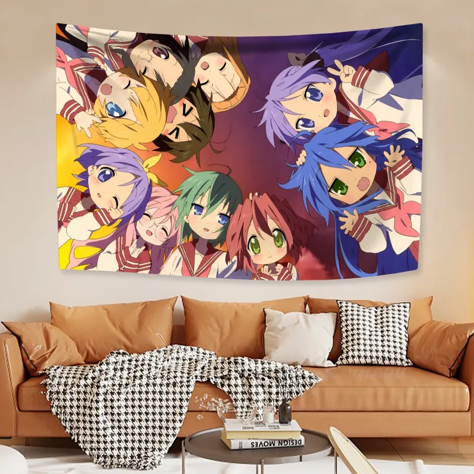 

Гобелен Lucky Star Izumi Konata 100% полиэстер