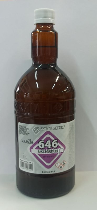 

Растворитель 646 1 Л Можга МОЖХИМ арт. 38583T