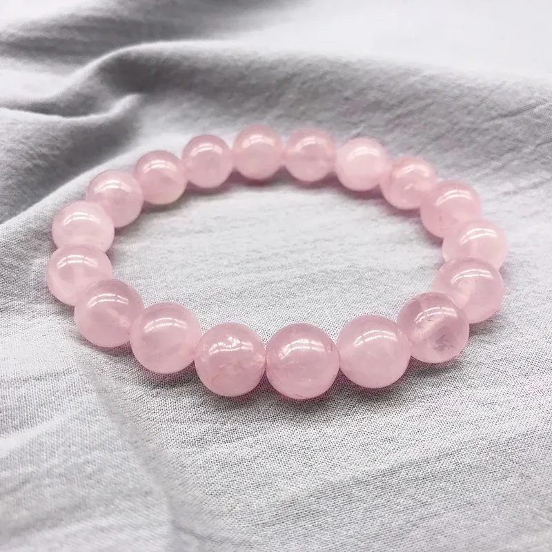

Браслет из розового кварца AierCrystal