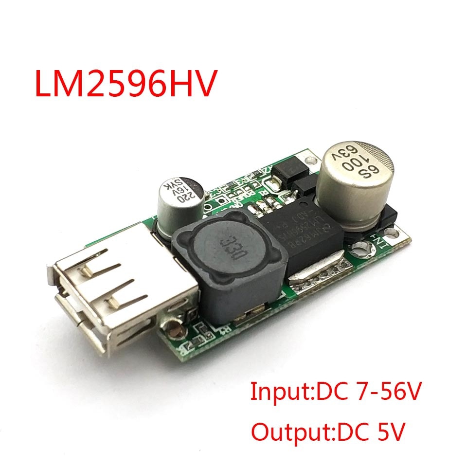 

Преобразователь напряжения SZEKS LM2596HV 5V 3A