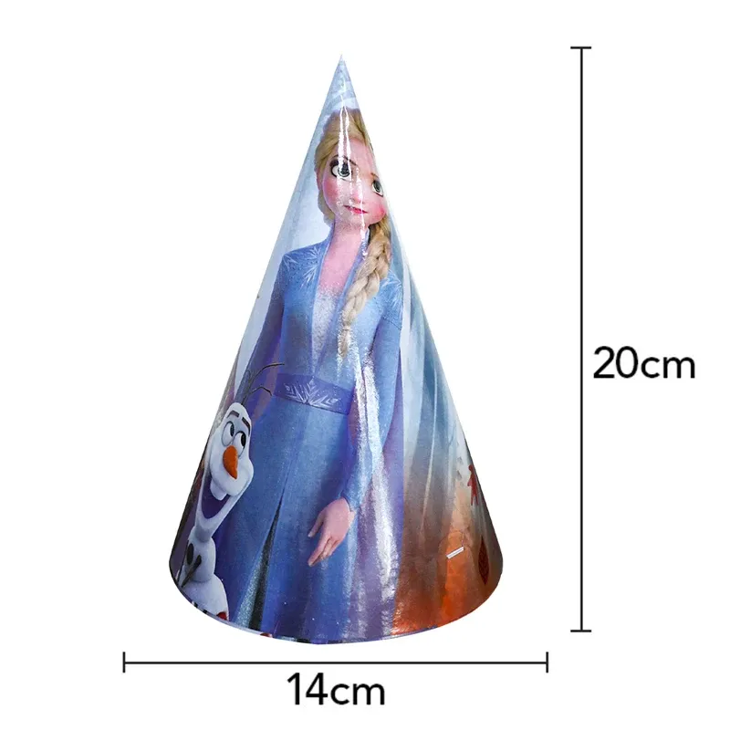 

Одноразовые колпаки Disney Frozen принцессы Анна и Эльза