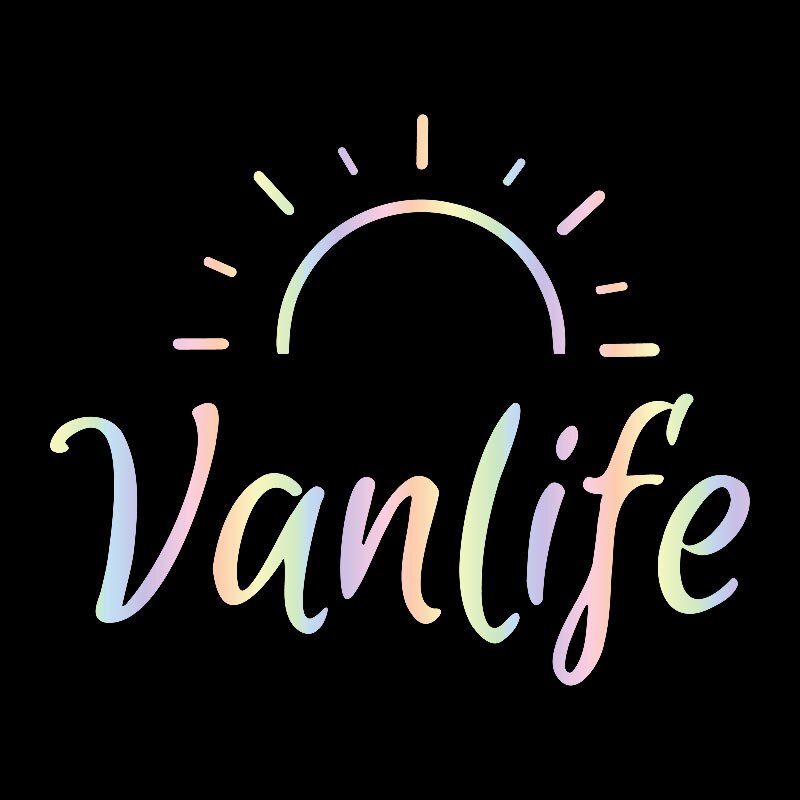 

Автомобильные наклейки Vanlife для солнца, кемпинга, отражающие виниловые наклейки для индивидуальных украшений, подходит для Rv, внедорожника