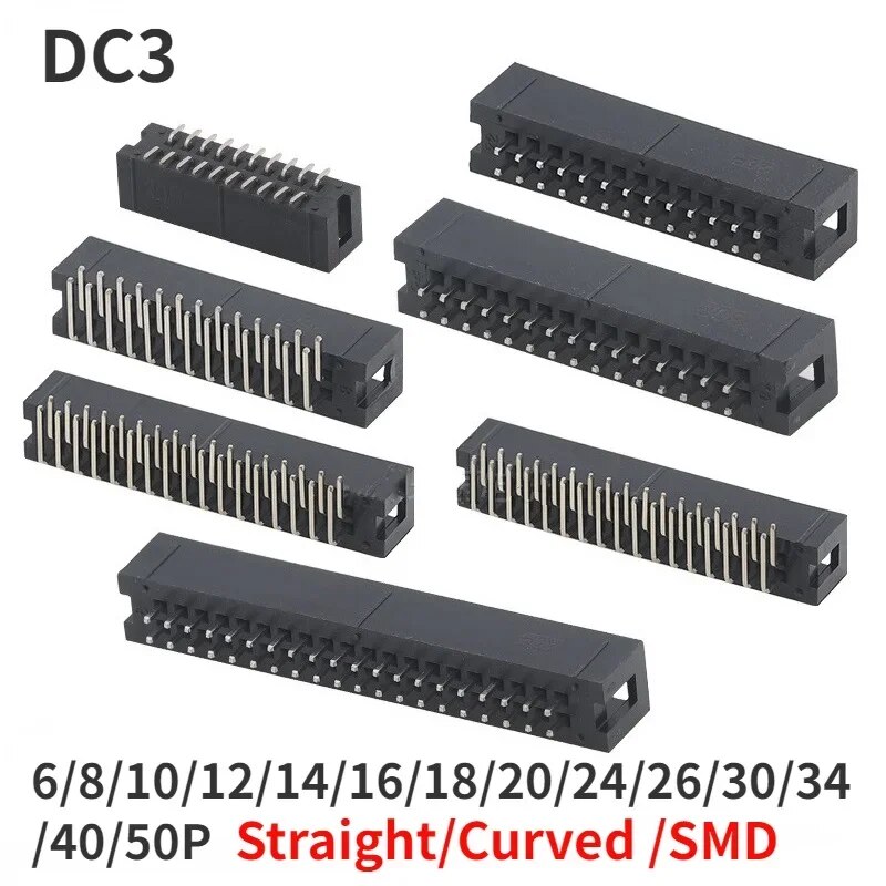 

Разъемы IDC ISP Male 2.54 мм PPO 10 шт.