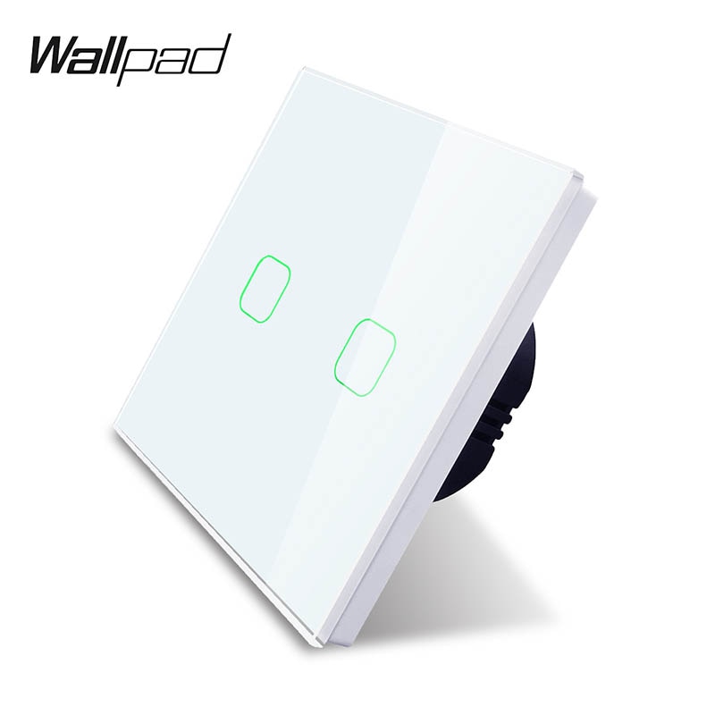 

Wallpad K3 двухклавишный сенсорный выключатель