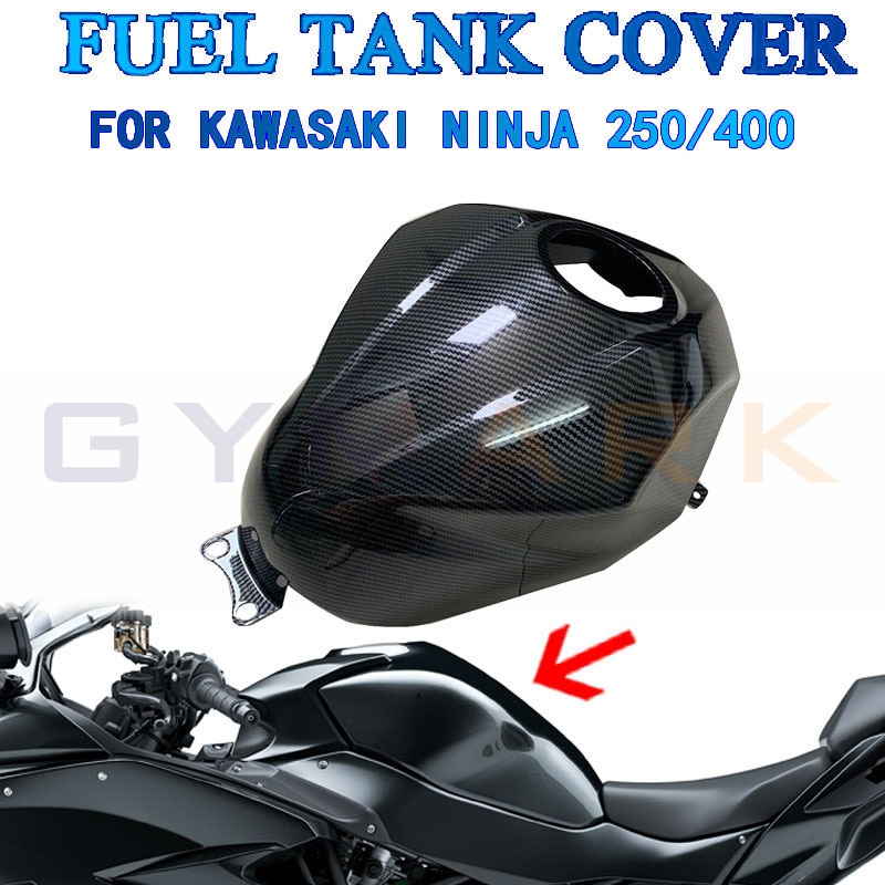 

Для Kawasaki Ninja400 Ninja 400 300 Ninja300 Ninja250 Ninja-250 обтекатель крышки топливного бака мотоцикла ABS углеродное волокно