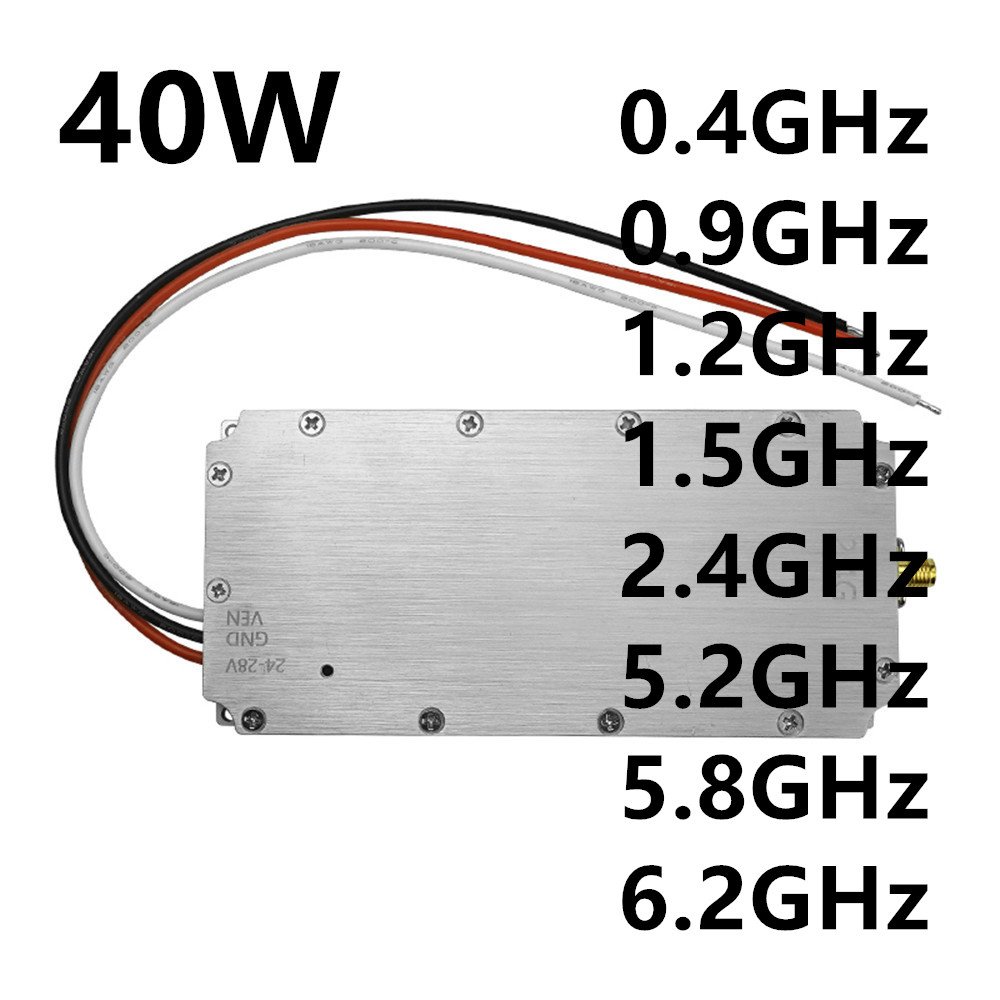 

40 Вт 50 Вт 0.4GHz0.9GHz1200 1500 5200 5800 6000 модуль контрмер усилитель