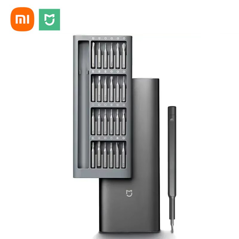 

Набор отверток для отделки XIAOMI MIJIA, бытовой многофункциональный магнитный инструмент для обслуживания, разборки, ручной инструмент 24-в-1