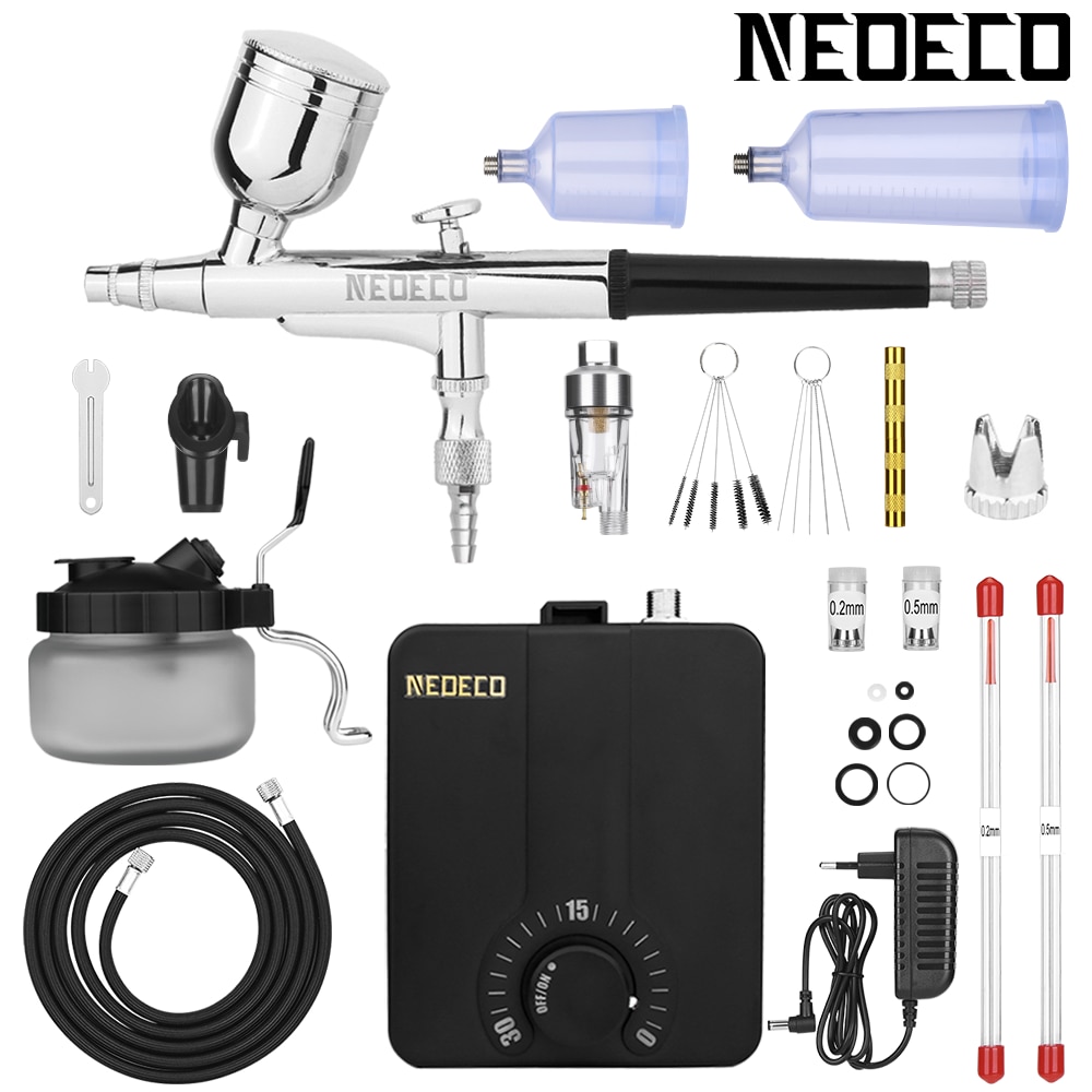 

NEOECO Аэрограф двойного действия 30PSI
