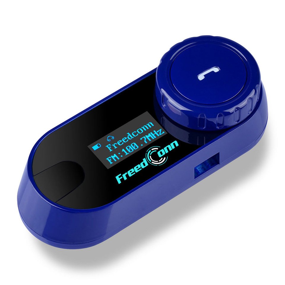 

Bluetooth-гарнитура FreedConn мотоциклетная с поддержкой FM-радио