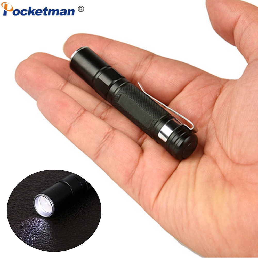 

POCKETMAN Мини-фонарик черный 2000LM