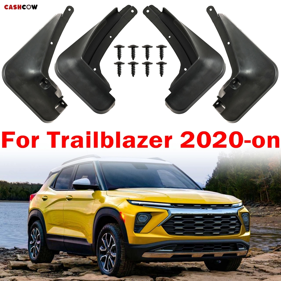 

Набор из 4 передних и задних брызговиков, брызговики для Chevrolet Trailblazer 2020 2021 2022 2023 2024 2025, крышка на крыло