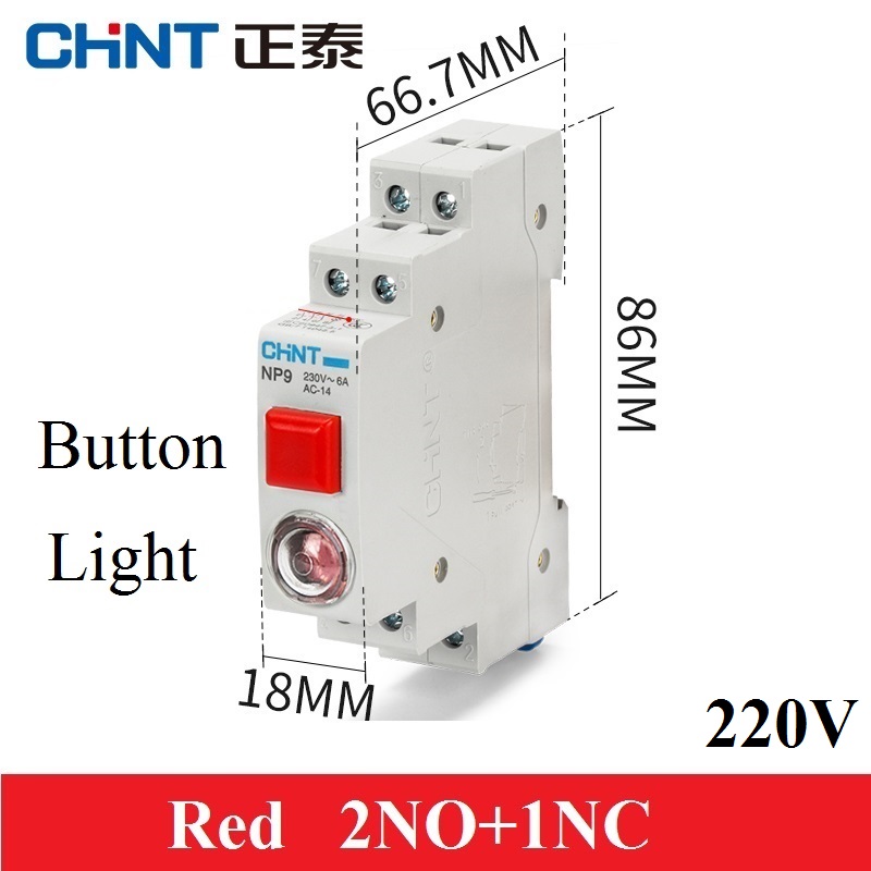 

Кнопочный переключатель CHINT NP9 220V