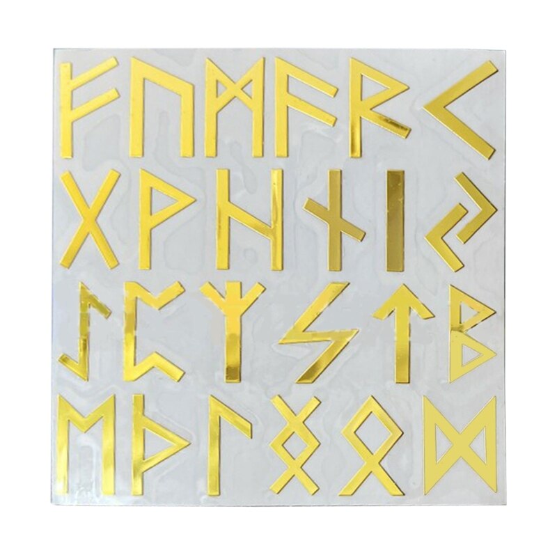 

Золотые объемные наклейки с буквами JAVRICK