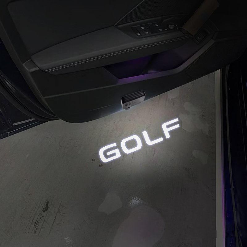 

HD светодиод для Golf Polo MK2 MK3 MK4 MK5 MK6 MK7 MK8 Logo GTD R32 R34 R35 R36 Автомобильный дверной прожектор HD Лампа приветствия
