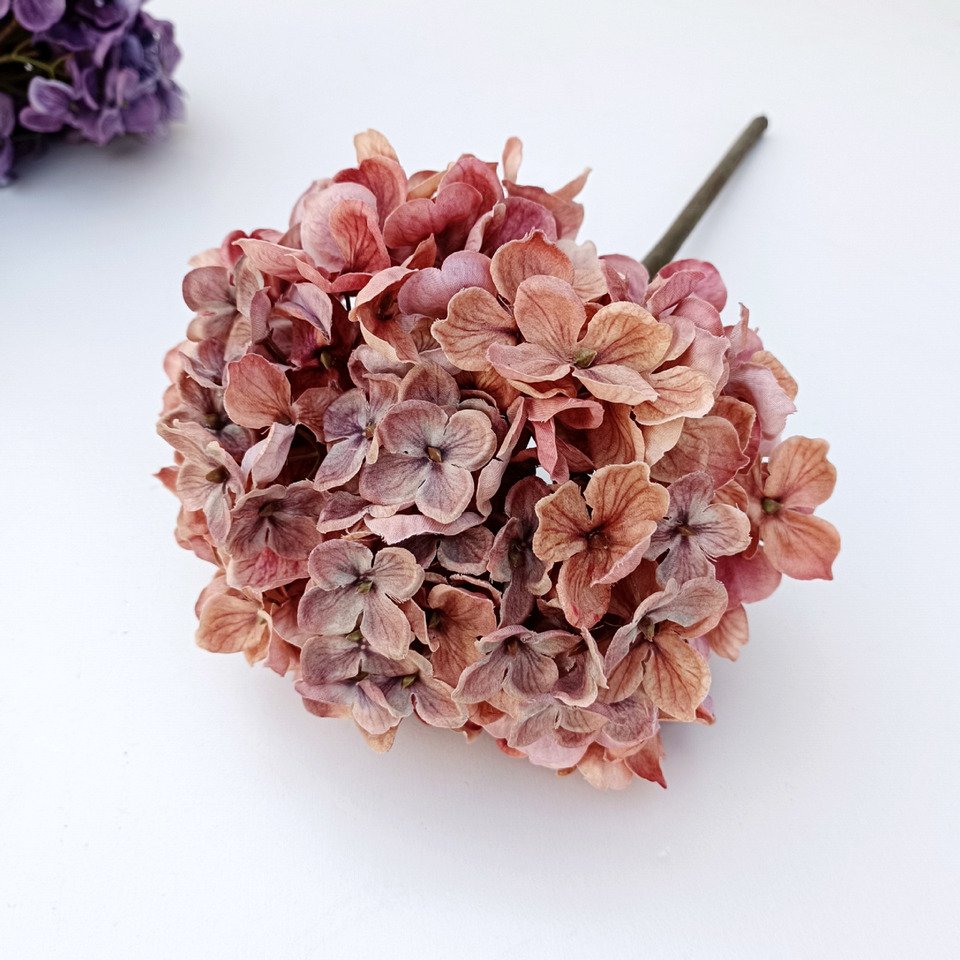 

Искусственный цветок гортензия шелк Flores