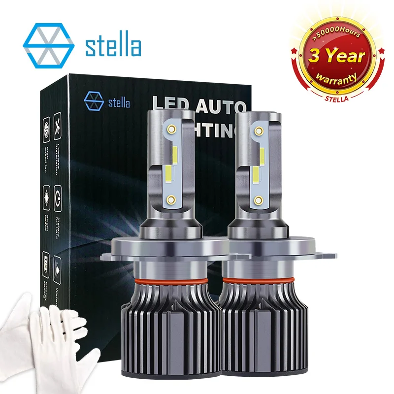 

Светодиодные лампы Stella для автомобилей h7 светодиодные фары canbus светодиодные h4 H1 H11 9005 HB3 9006 HB4 9012 светодиодные лампы противотуманные фары турбовентилятор 36 Вт 12000LM
