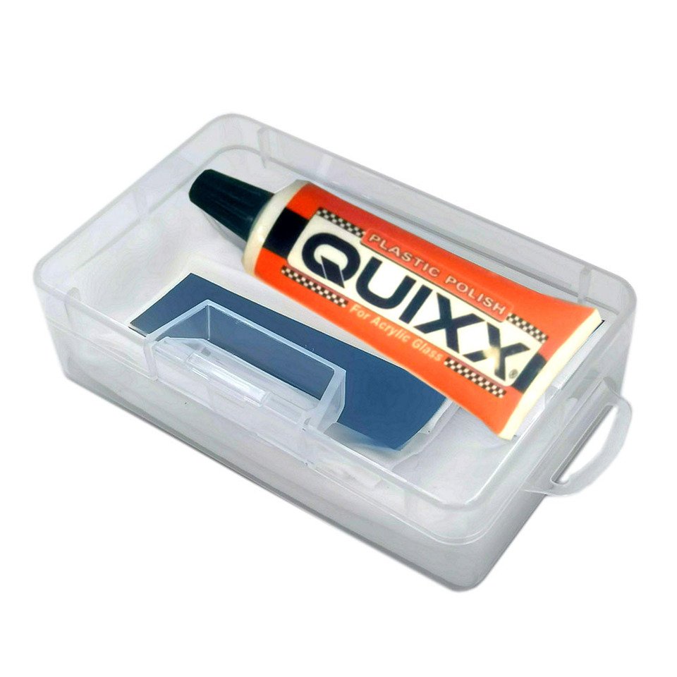 

Германия QUIXX акриловое средство для удаления царапин для фар, задних фонарей, приборной панели, интерьера автомобиля, мотоцикла, каравана, лодки