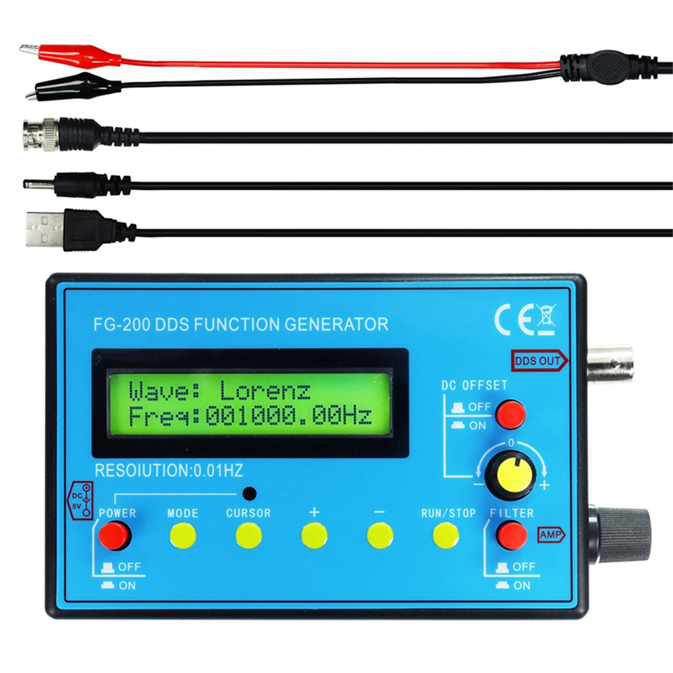 

Функциональный генератор сигналов FG-200 DDS