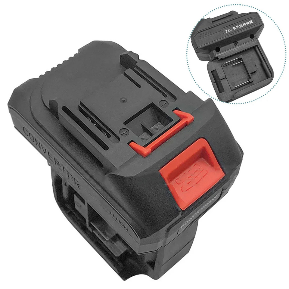 

Адаптер аккумулятора Makita 2 в 1 черный+красный