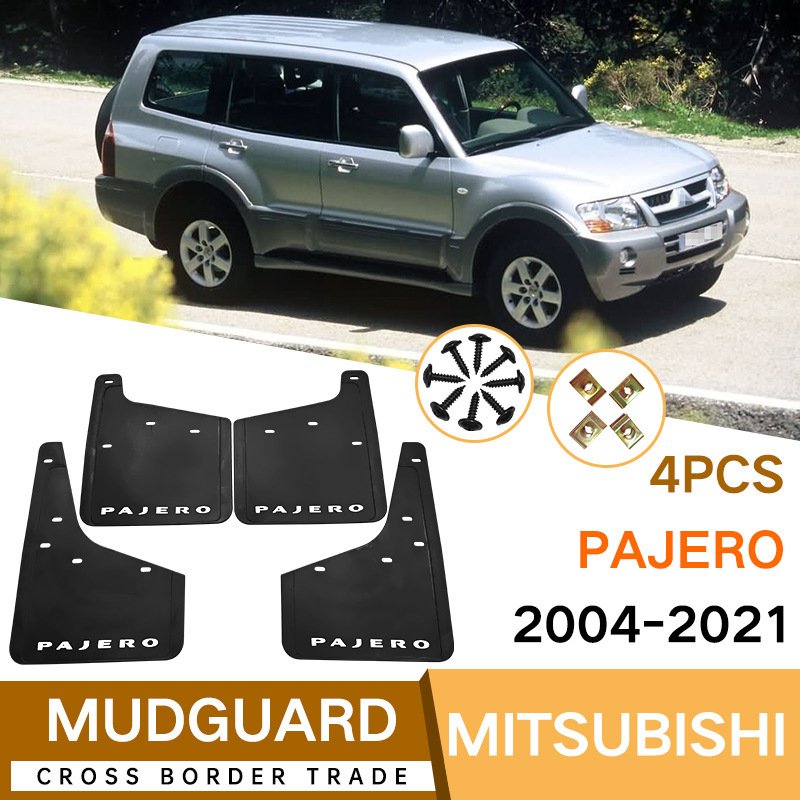 

Для PAJERO 04-21 автомобильное брызговик, декоративная панель, брызговик для шин, брызговик ступицы колеса, украшение колес автомобиля, автозапчасти