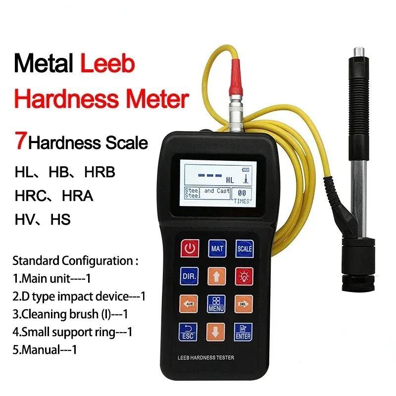 

Портативный цифровой твердомер Maitepus HL HB HRB HRC HRA