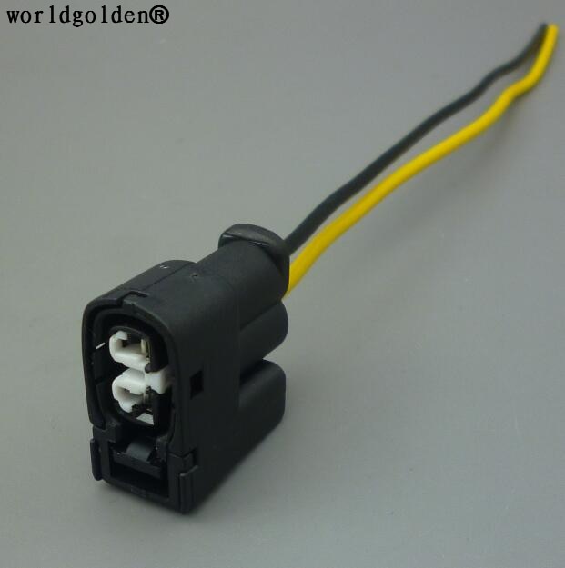 

Worldgolden 2 Pin/способ катушка зажигания разъем Гнездовой разъем впрыска 1JZ 2JZ 1UZ 4AG 3SG RX7 Connecteur бобины d'alluma