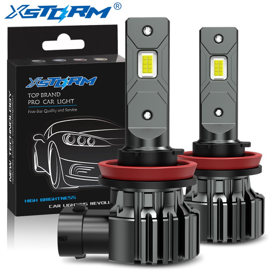 

XSTORM H8 H11 Светодиодная лампа 9005 HB3 9006 HB4 H27 880 881 Фара противотуманная Canbus Mini 50 Вт 20000LM CSP для автомобиля Белая 12 В Автомобильная лампа