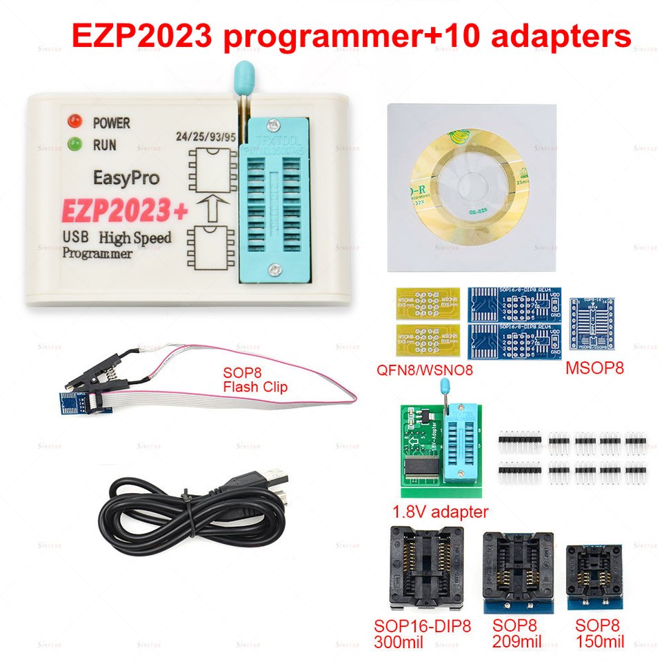 

Высокоскоростной Оригинальный USB-программатор SPI EZP2023 24 25 93 95 EEPROM И Поддержка Чипа Flash BIOS Лучше